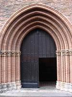 Toulouse, Eglise des Jacobins, Portail
